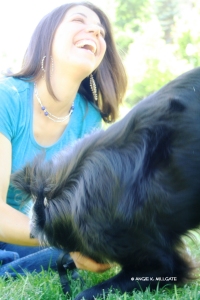 Johanna and Seiki playing
